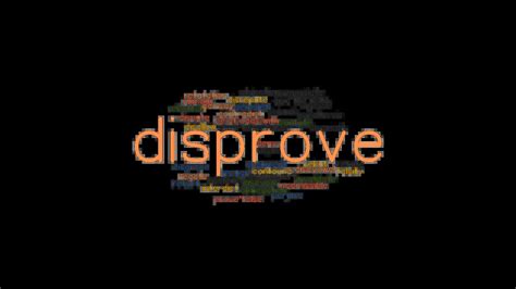 Disprove synonyms .